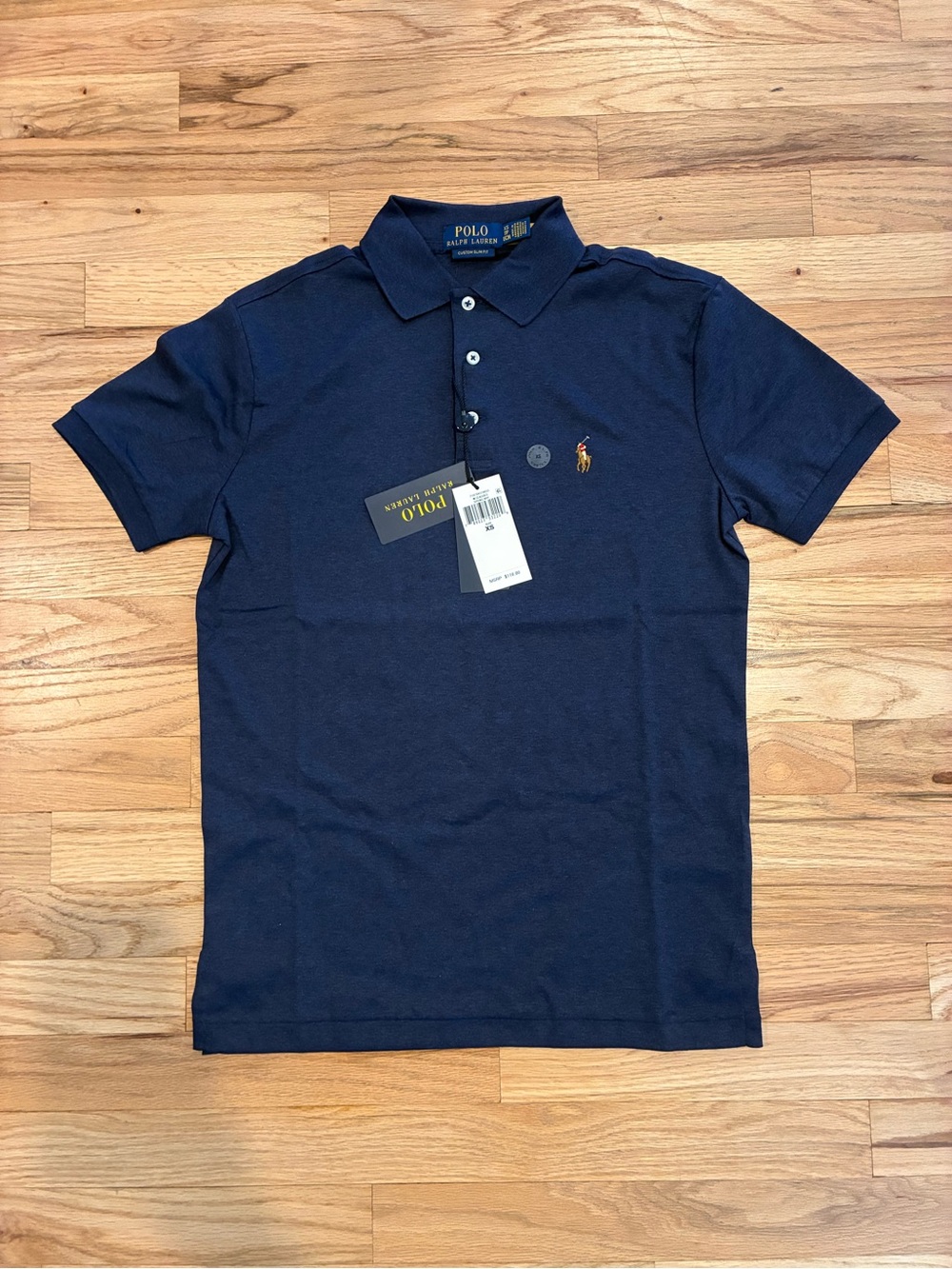 Polo by Ralph Lauren Men's Classic Spring Navy Polo Shirt
